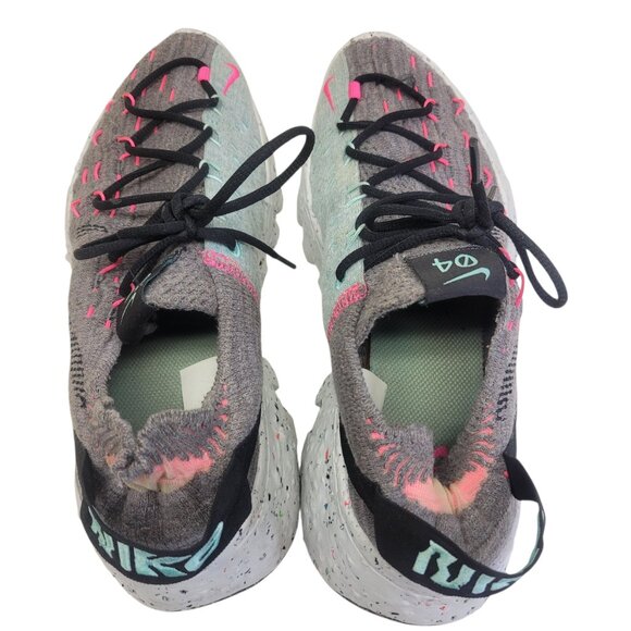 Nike Space Hippie 04 W9/M7.5 Smoke Grey/Pink CD3476-003 w/ Box Sneakers - Picture 10 of 16
